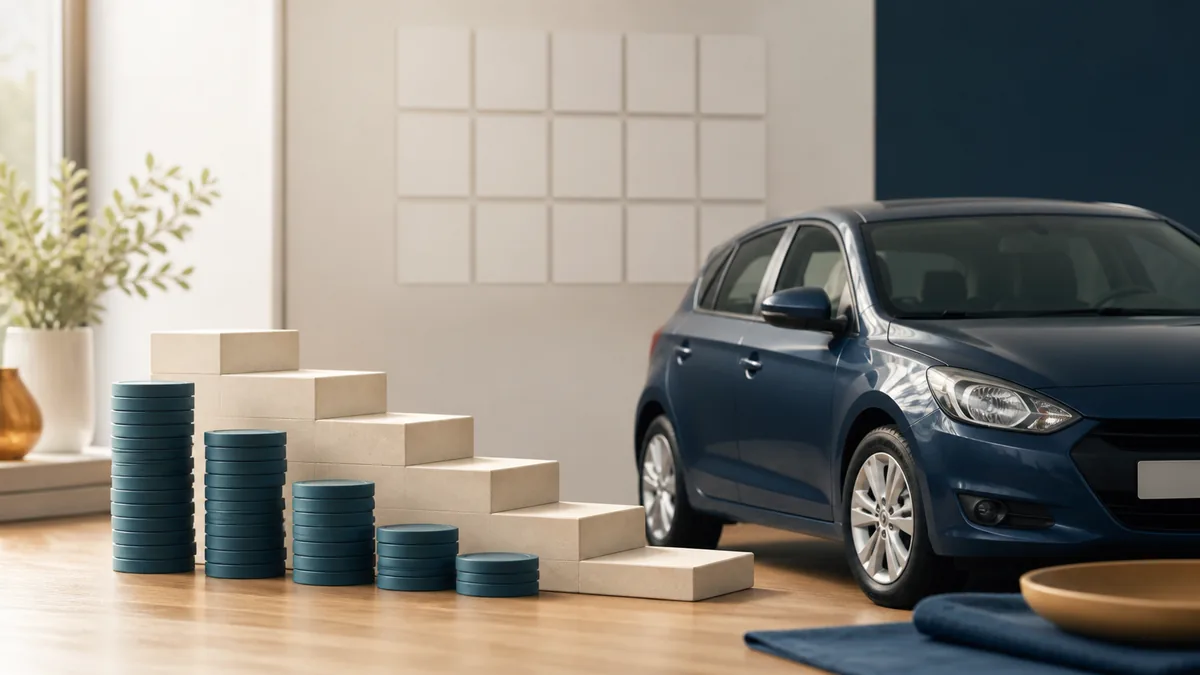 Car Loan Calculator With Extra Payments: Principal, Interest, and Payoff Time illustration