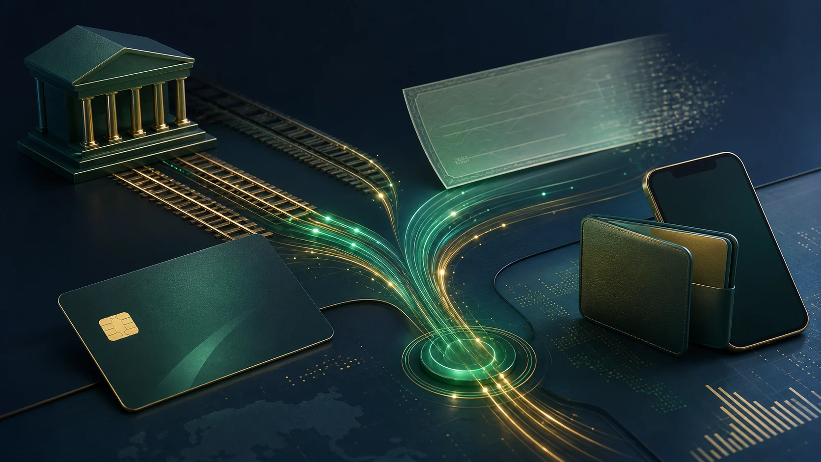 Fed Payments Study: Cards Won the Checkout, ACH Won the Dollar Volume illustration